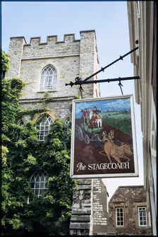 The Stagecoach Public House, Castle Green, Taunton, Somerset, 1978. Creator: Dorothy Chapman