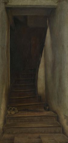 The Staircase, 1896. Creator: Eugene Laermans