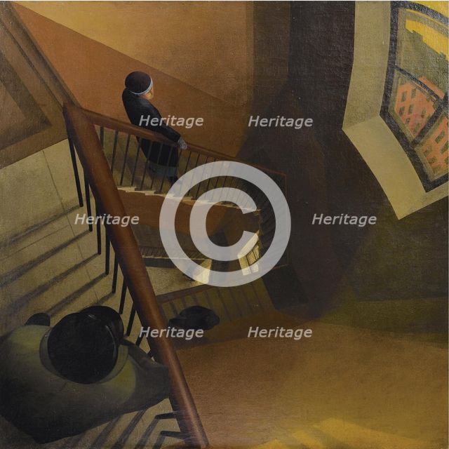 The Staircase. Artist: Chupyatov, Leonid Terentievich (1890-1941)
