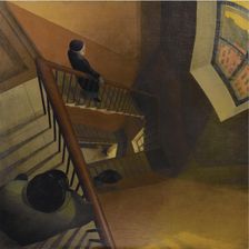 The Staircase. Artist: Chupyatov, Leonid Terentievich (1890-1941)