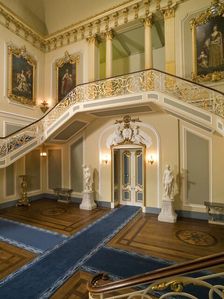 The Staircase Hall, Wrest Park House, Silsoe, Bedfordshire, 2008. Artist: Historic England Staff Photographer