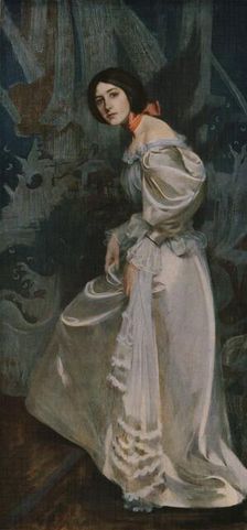 The Stairs c1899, (c1930). Creator: James Jebusa Shannon