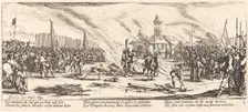 The Stake, c. 1633. Creator: Jacques Callot
