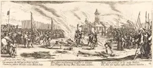 The Stake, c. 1633. Creator: Jacques Callot