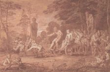 The Stalled Procession, . Creator: Claude Gillot