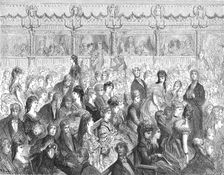 The Stalls - Covent Garden Opera 1872. Creator: Gustave Doré