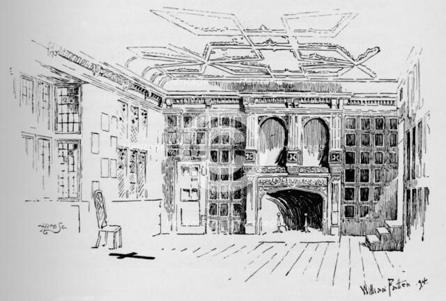 'The Star Chamber. Demolished in 1834', c1897. Artist: William Patten.