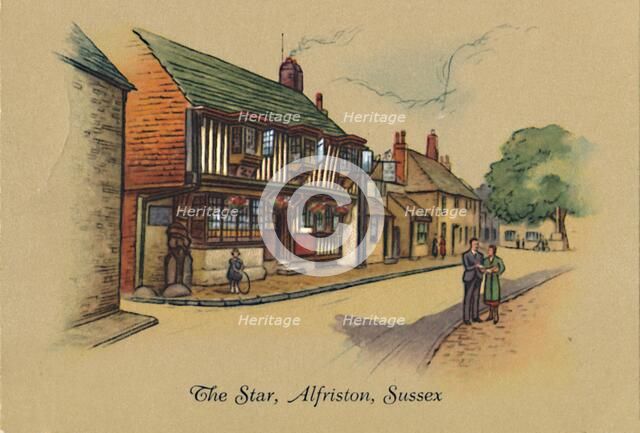 'The Star, Alfriston, Sussex', 1939. Artist: Unknown.