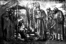 The Star of Bethlehem - by the late Sir E. Burne-Jones, 1898. Creator: Frederick Hollyer