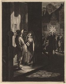 The Star of Kings, a Night Piece, 1630. Creator: Jan van de Velde II