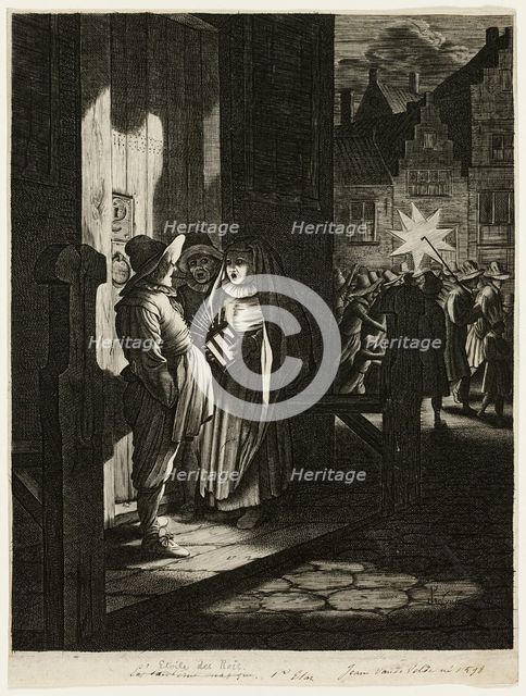 The Star of the Magi, c. 1616. Creator: Jan van de Velde II.