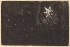 The Star of the Kings: a Night Piece, c. 1651. Creator: Rembrandt Harmensz van Rijn