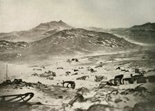 The Start of a Blizzard at the Winter Quarters c1908, (1909)