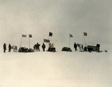 The Start from the Ice-Edge South of Hut Point c1908, (1909)