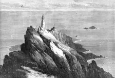 The Start Lighthouse, South Devon, 1868. Creator: Mason Jackson