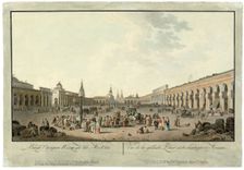 The Staraya Square in Moscow