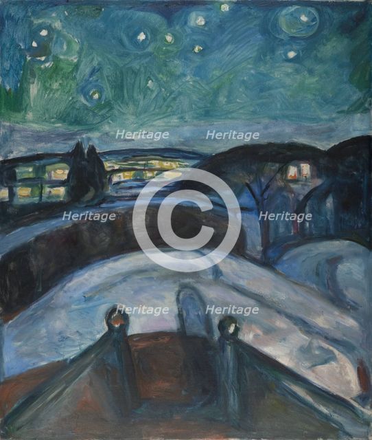 The Starry Night, 1922-1924.