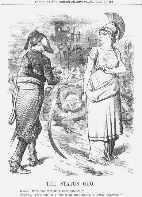 'The Status Quo', 1876.  Creator: Joseph Swain.