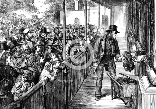 The Statute Holiday: the Zoological Society's Gardens, Regent’s Park, 1871. Creator: Unknown.