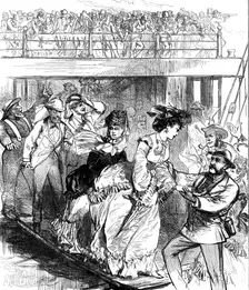 The Statute Holiday: Margate Jetty, 1871. Creator: Unknown