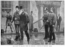 The State of Ireland: Going to Business - a Sketch at Westport, Mayo, 19th century