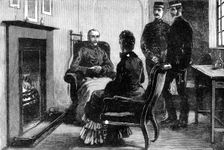The State of Ireland: Mr. Parnell interviewed in Kilmainham Jail, 1881. Creator: Unknown