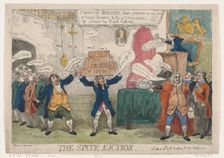 The State Auction, March 26, 1784., March 26, 1784. Creator: Thomas Rowlandson