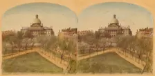 The State House, Boston, U.S., 1859. Creator: William England