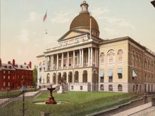 The State House, Boston, c1900. Creator: Unknown