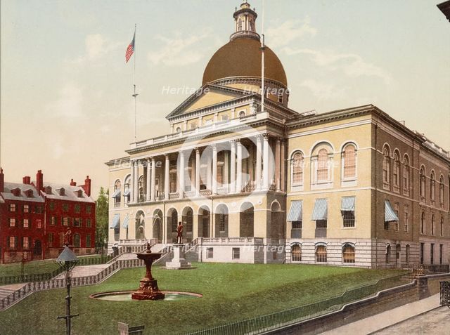 The State House, Boston, c1900. Creator: Unknown.