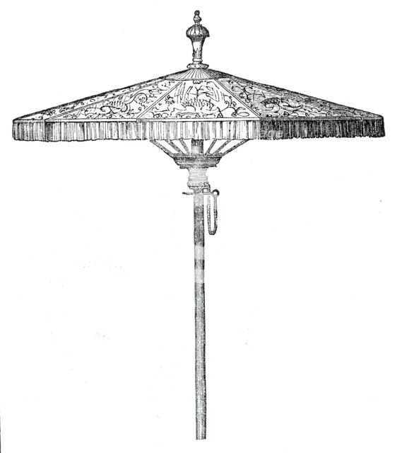 The State Parasol, 1844. Creator: Unknown.