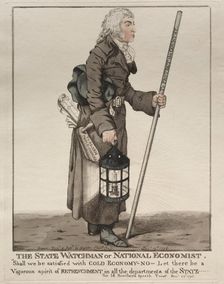 The State Watchman. Creator: Robert Dighton (British, 1752-1814)