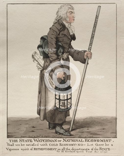 The State Watchman. Creator: Robert Dighton (British, 1752-1814).