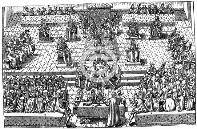 The States General at Orleans, France, 1560, (1893). Artist: Unknown