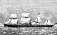 The steam-ship Duke of Devonshire, built at Barrow-In-Furness, 1873. Creator: Unknown