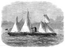 The steam-ship Europe, 1871. Creator: Unknown