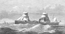 The steam-ship Hindoo, for the Wilson Line to India by the Suez Canal, 1872. Creator: Unknown