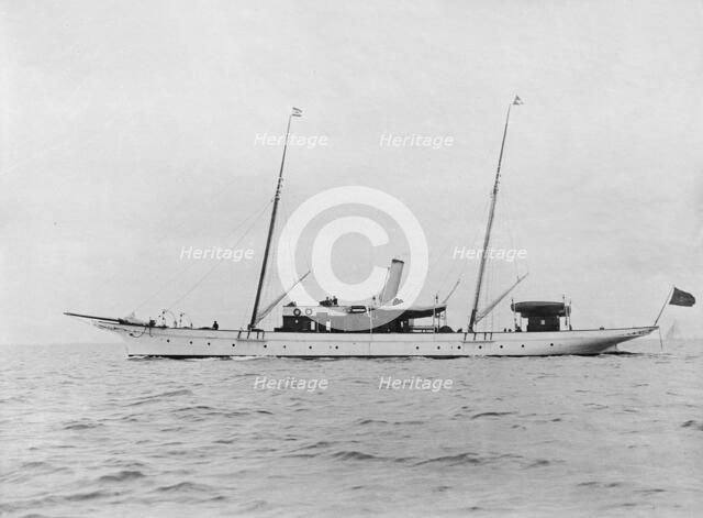 The steam yacht 'Anemone'. Creator: Kirk & Sons of Cowes.
