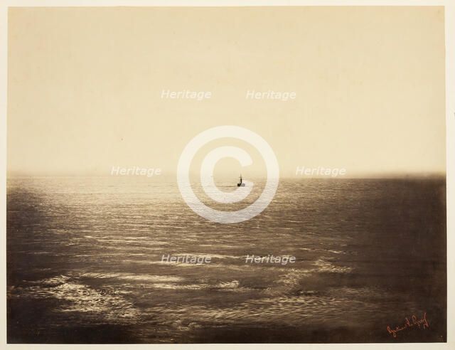 The Steamboat, 1856. Creator: Gustave Le Gray.