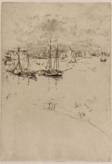 The Steamboat, Venice, 1879-1880. Creator: James Abbott McNeill Whistler