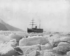 The steamer Queen Glacier Bay, Alaska, USA, c1900. Creator: Unknown