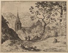 The Steeple, probably c. 1645/1656. Creator: Allart van Everdingen