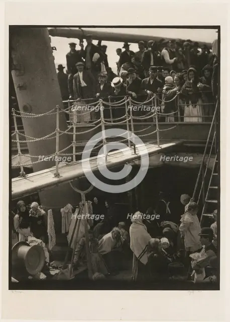 The Steerage, 1907, printed 1915. Creator: Alfred Stieglitz.