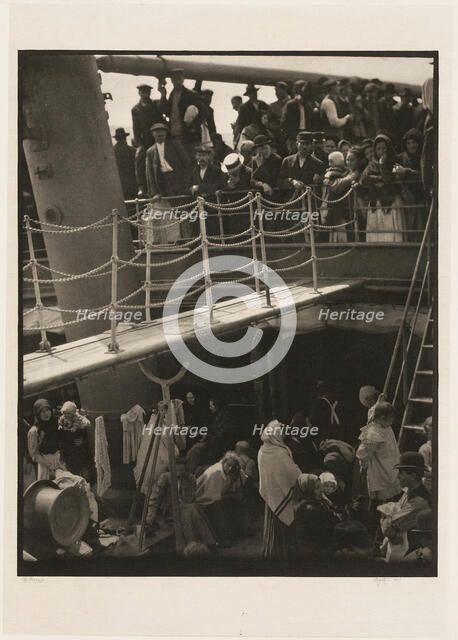 The Steerage, 1907, printed 1915. Creator: Alfred Stieglitz.