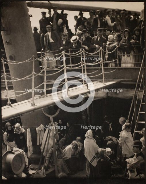 The Steerage, 1907, printed in or before 1913. Creator: Alfred Stieglitz.