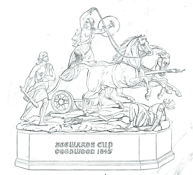 The Steward's Cup, 1845. Creator: Unknown.