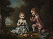The Stewart Children, 1773. Creator: Charles Willson Peale