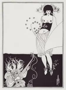 The Stomach Dance, 1893. Creator: Aubrey Beardsley