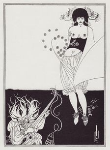 The Stomach Dance, 1893. Creator: Aubrey Beardsley