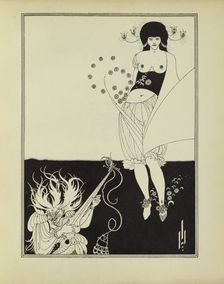 The Stomach Dance, 1907. Creator: Aubrey Beardsley